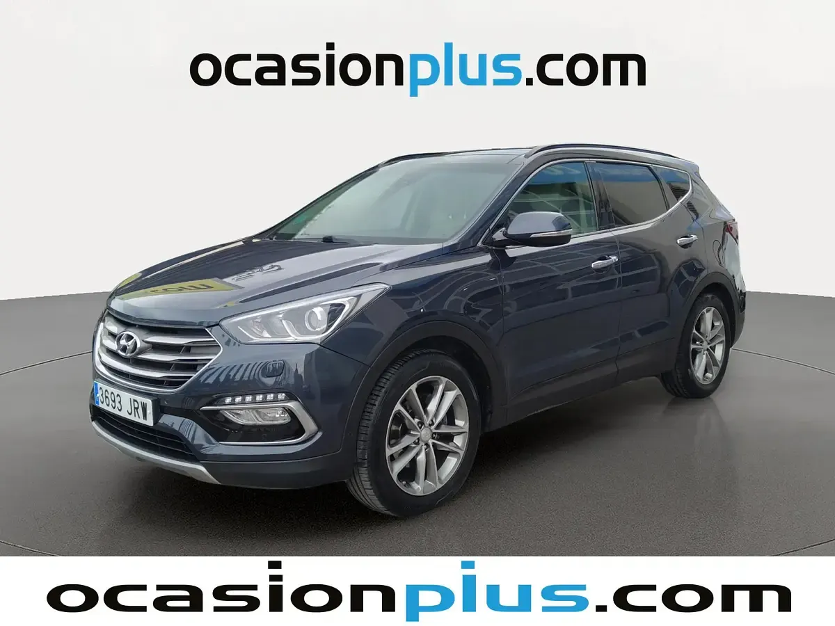 Usado Hyundai Santa Fe Style 201 CV (147 kW) 2016 Azul SUV