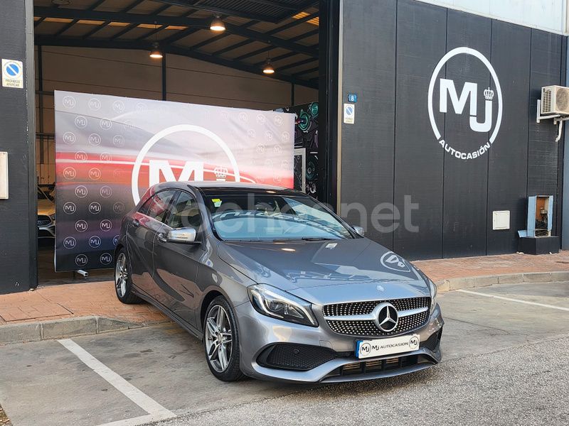 Gris / plata Usado 2016 Mercedes A200 AMG line Berlina | 15.999 € (Precio justo) - Imagen 1/4