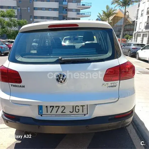 Usado VW Tiguan 110 CV (80 kW) 2015 Blanco SUV