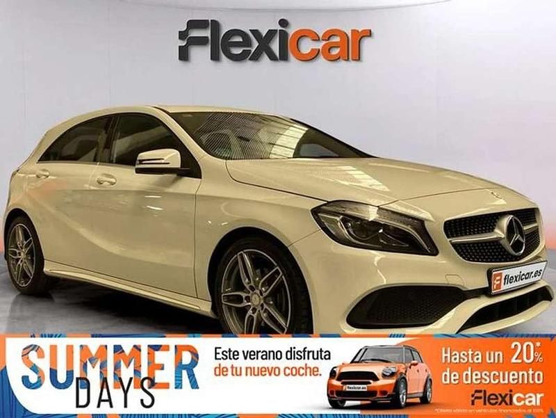 Blanco Usado 2017 Mercedes A200 AMG line Berlina | 15.490 € (Super precio) - Imagen 1/4