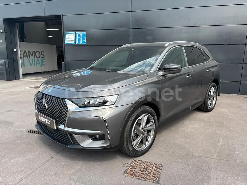 Gris / plata Usado 2021 DS Automobiles DS7 Crossback So Chic SUV | 21.300 € (Buen precio) - Imagen 1/4