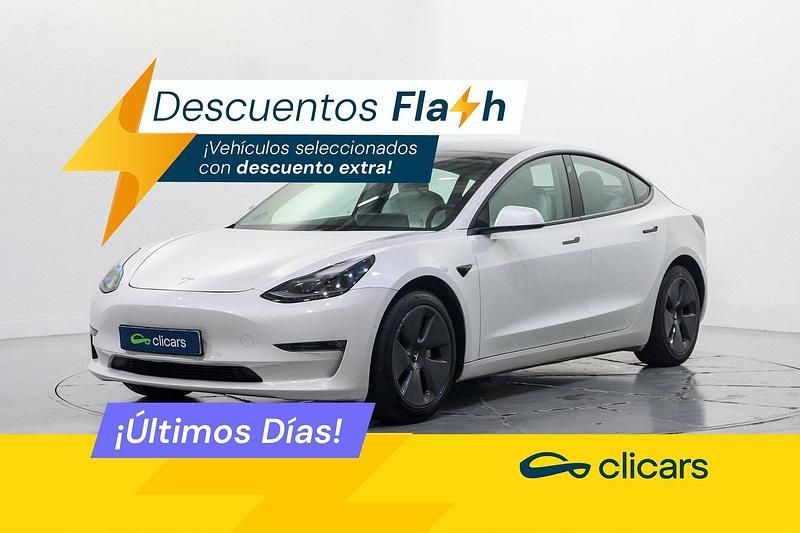 Blanco Usado 2021 Tesla Model 3 Berlina | 25.590 € (Precio justo) - Imagen 1/4