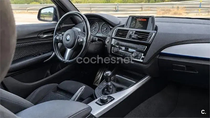 Usado BMW 120 177 CV (130 kW) 2015 Azul Utilitario