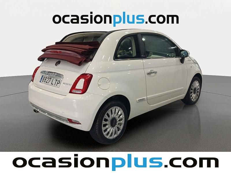 Usado Fiat 500C Dolcevita 71 CV (52 kW) 2021 Blanco Descapotable