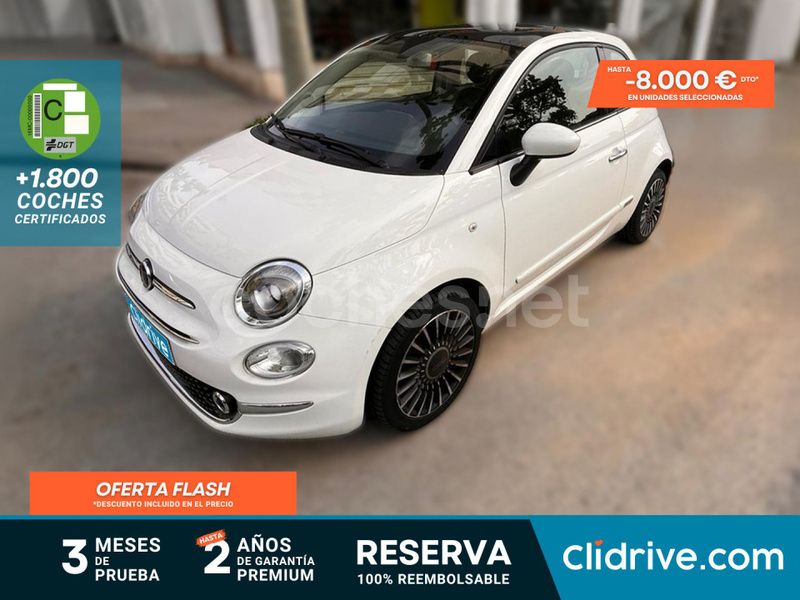 Blanco Usado 2016 Fiat 500 Pop Berlina | 8990 € (Precio justo) - Imagen 1/3