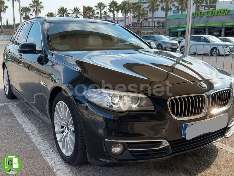 Negro Usado 2015 BMW 520 Familiar | 15.000 € (Precio justo) - Imagen 1/4