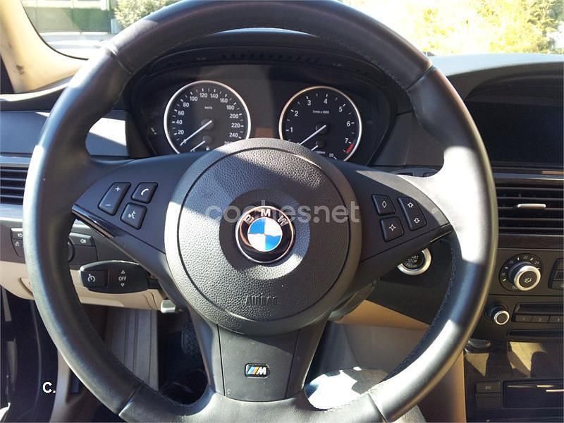 Usado BMW 525 Sport Line 218 CV (160 kW) 2008 Negro Berlina