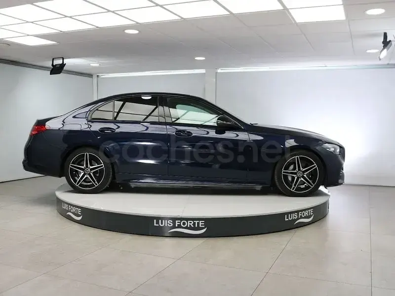 Usado Mercedes C220 200 CV (147 kW) 2021 Azul Berlina
