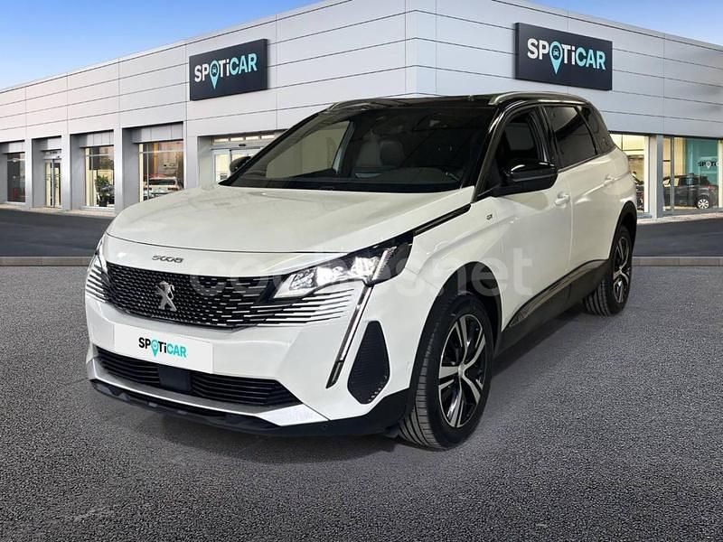 Blanco Usado 2020 Peugeot 5008 GT SUV | 24.345 € (Precio justo) - Imagen 1/4