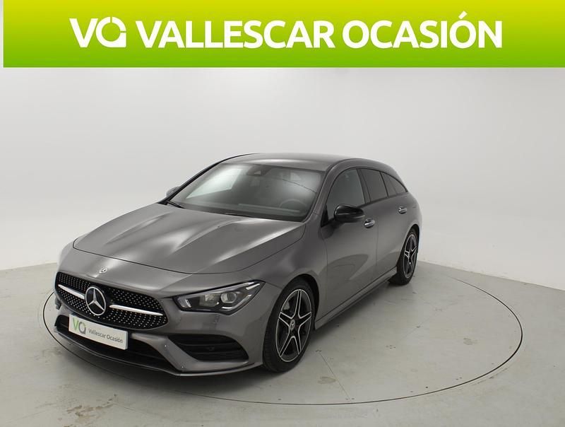 Gris / plata Usado 2021 Mercedes CLA180 Shooting Brake AMG line Familiar | 27.900 € (Precio justo) - Imagen 1/4