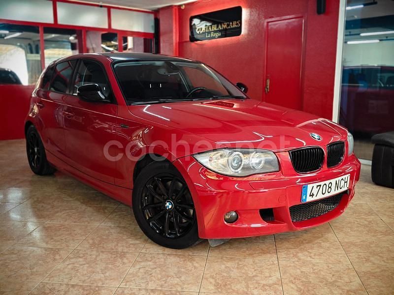 Rojo Usado 2009 BMW 120 Utilitario | 6500 € (Precio justo) - Imagen 1/4