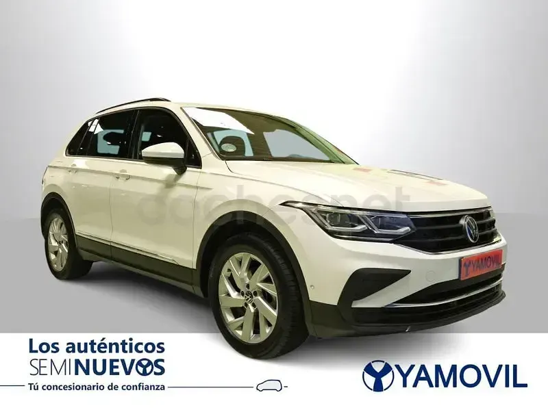 Usado VW Tiguan Life 150 CV (110 kW) 2021 Blanco SUV