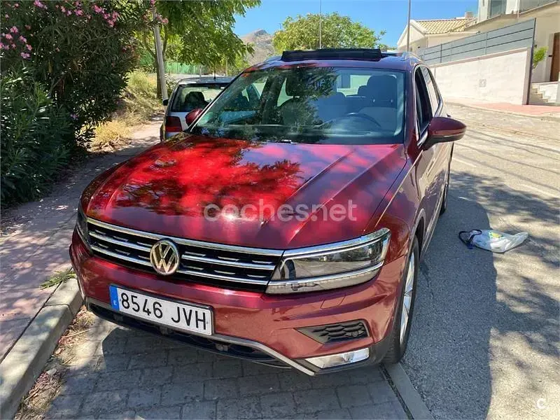 Usado VW Tiguan 150 CV (110 kW) 2016 Granate SUV