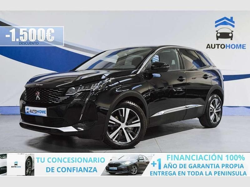 Usado Peugeot 3008 Allure 131 CV (96 kW) 2022 Negro SUV
