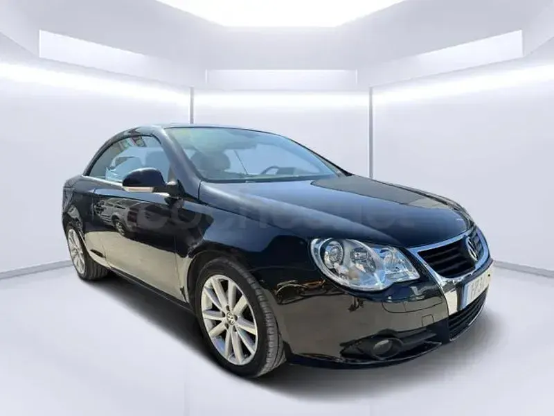 Usado VW Eos 140 CV (102 kW) 2006 Negro Descapotable