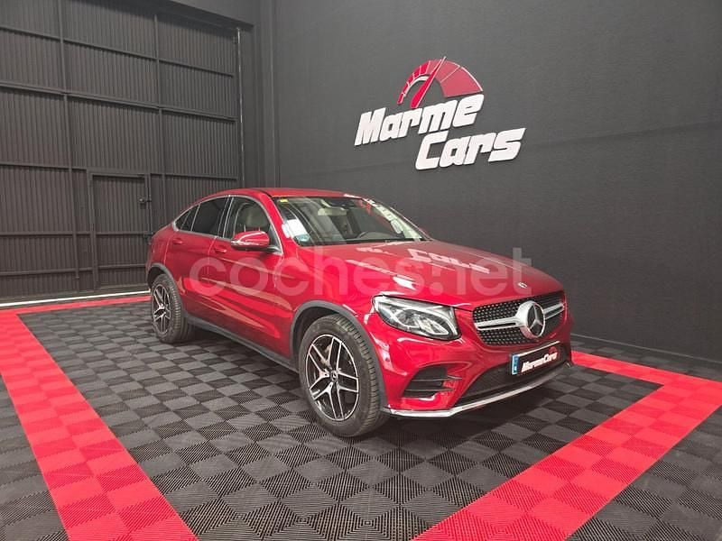 Granate Usado 2018 Mercedes GLC220 Coupe | 36.999 € (Precio justo) - Imagen 1/4