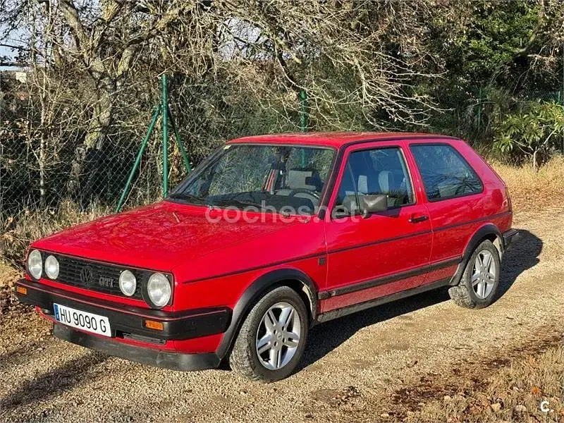 Usado VW Golf II GTI 112 CV (82 kW) 1987 Rojo Utilitario