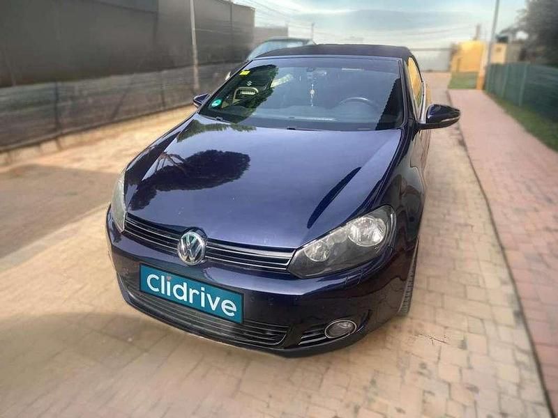 Usado VW Golf Cabriolet 105 CV (77 kW) 2013 Azul Descapotable