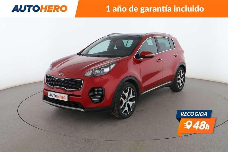 Rojo Usado 2018 Kia Sportage GT-Line SUV | 16.099 € (Precio justo) - Imagen 1/3