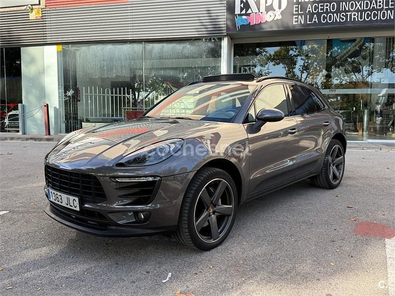 Usado Porsche Macan S 340 CV (250 kW) 2016 Gris / plata SUV