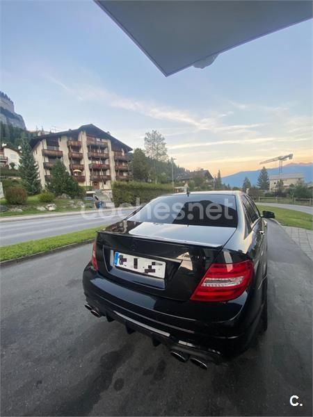 Usado Mercedes C63 AMG AMG 457 CV (336 kW) 2013 Negro Berlina