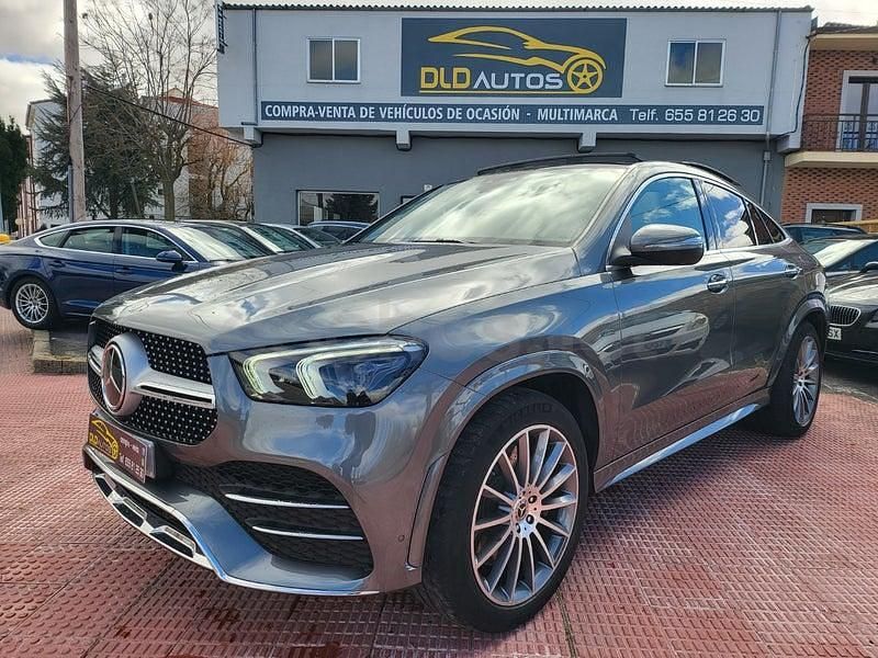 Usado Mercedes GLE350 320 CV (235 kW) 2021 Gris Coupe
