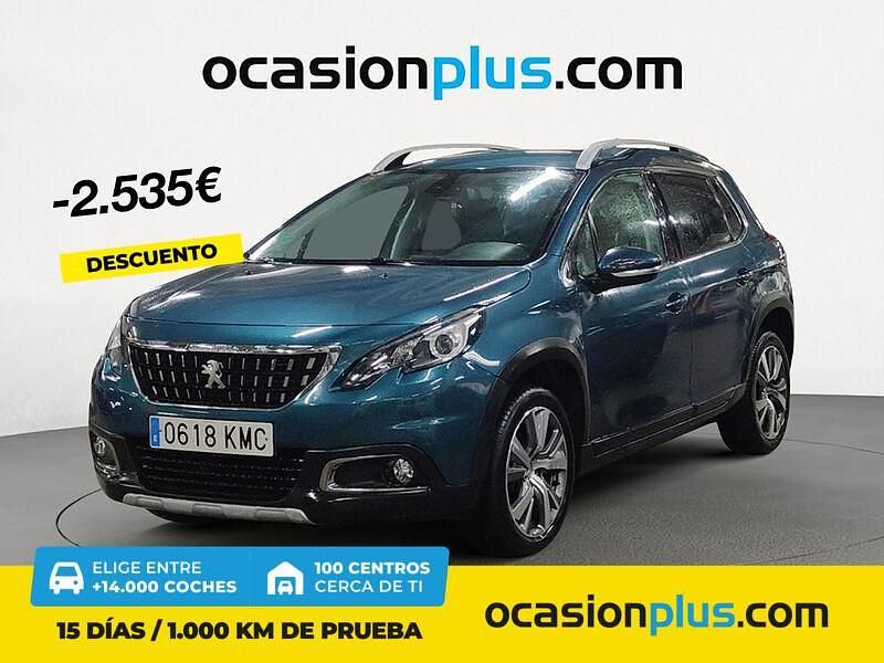 Verde Usado 2018 Peugeot 2008 Allure SUV | 12.300 € (Precio justo) - Imagen 1/4