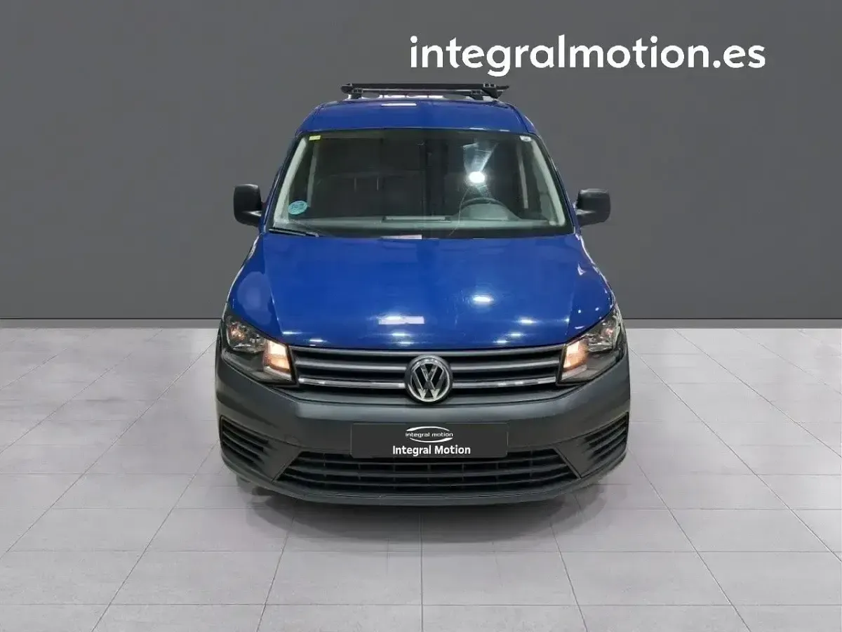 Usado VW Caddy 102 CV (75 kW) 2019 Azul Monovolumen
