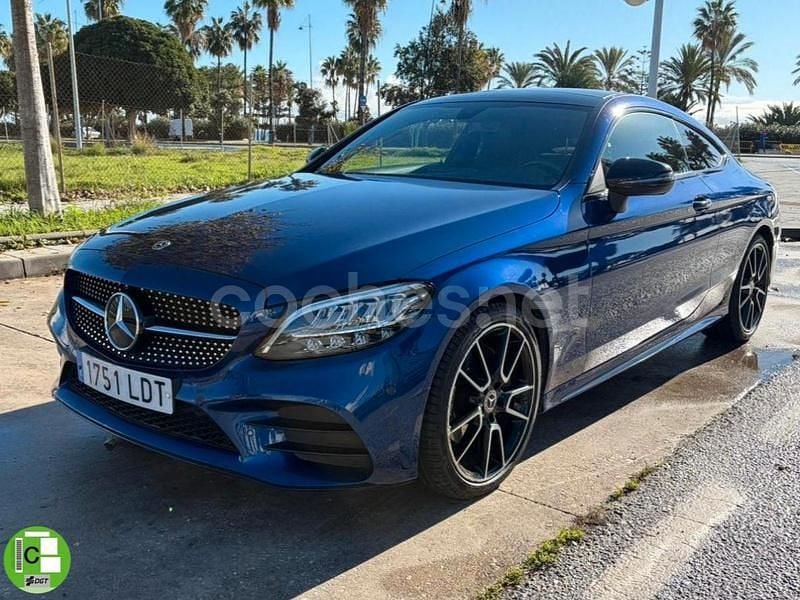 Azul Usado 2020 Mercedes C220 Coupe | 33.999 € (Buen precio) - Imagen 1/4