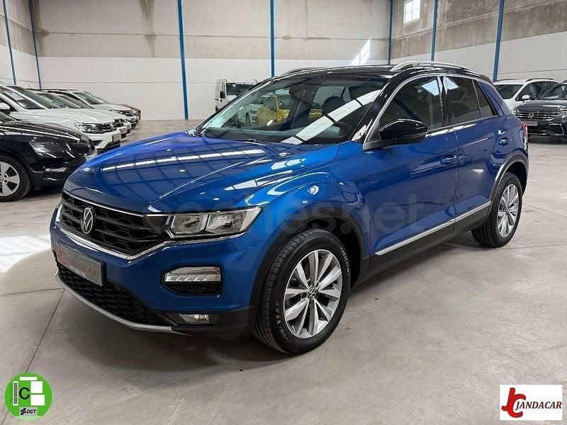 Usado VW T-Roc Advance 150 CV (110 kW) 2021 Azul SUV