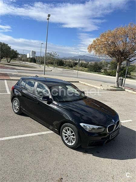 Brugt BMW 116 109 HK (80 kW) 2018 Sort Hatchback