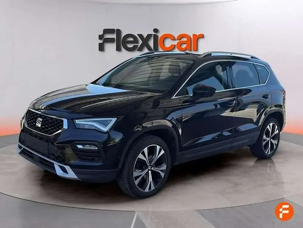 Usado Seat Ateca Reference 110 CV (80 kW) 2021 Negro SUV