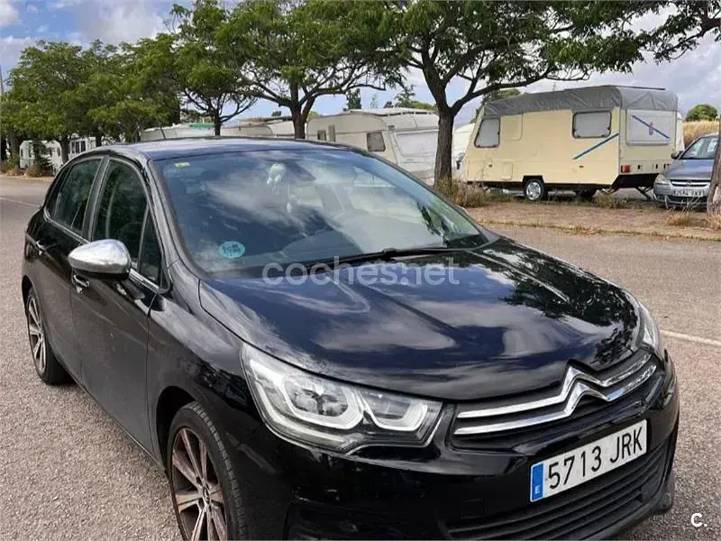 Używany Citroën C4 Feel 110 KM (80 kW) 2016 Czarny Sedan/Limuzyna