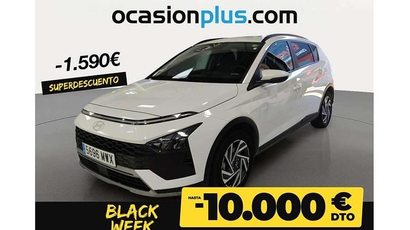 Blanco Usado 2024 Hyundai Bayon SUV | 15.900 € (Precio justo) - Imagen 1/4