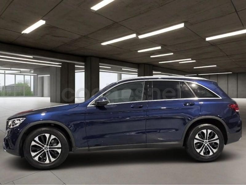 Usado Mercedes GLC300 245 CV (180 kW) 2022 Azul SUV