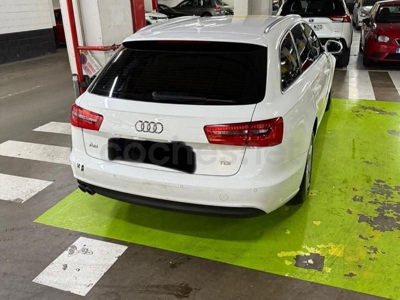 Usado Audi A6 177 CV (130 kW) 2013 Blanco Familiar