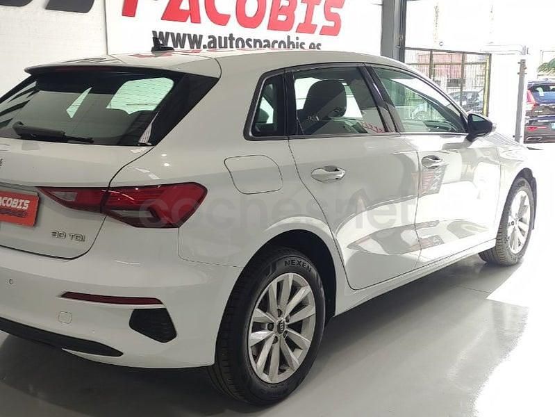 Usado Audi A3 116 CV (85 kW) 2021 Blanco Berlina