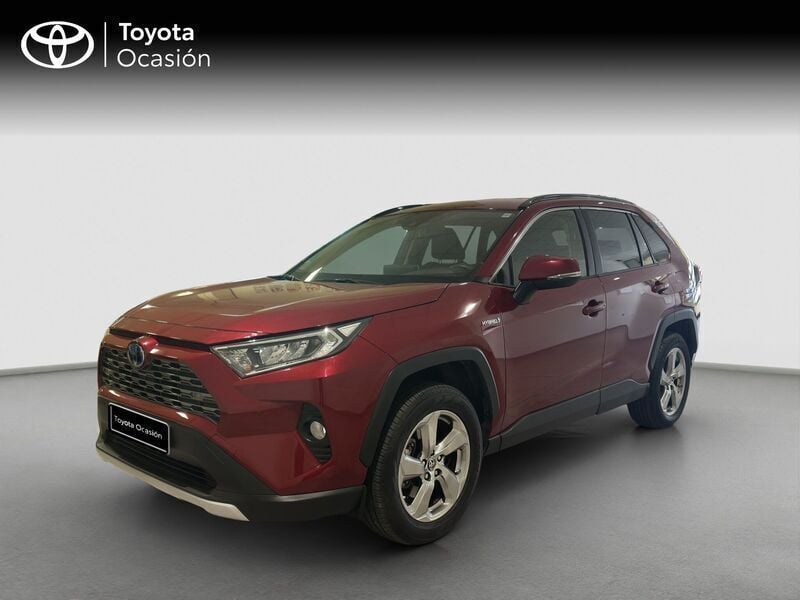 Rojo Usado 2021 Toyota RAV4 Advance SUV | 32.900 € (Precio justo) - Imagen 1/4
