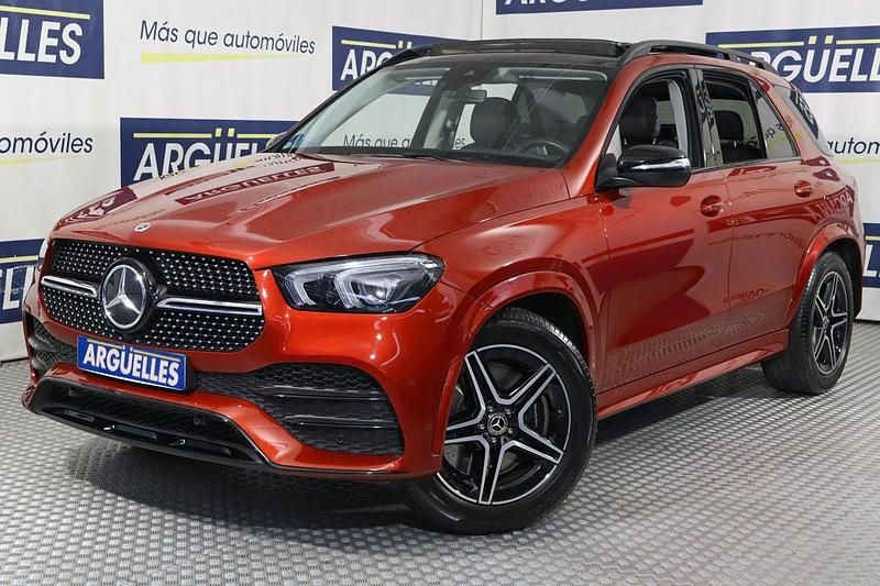 Rojo Usado 2022 Mercedes GLE350 AMG line SUV | 60.990 € (Buen precio) - Imagen 1/4