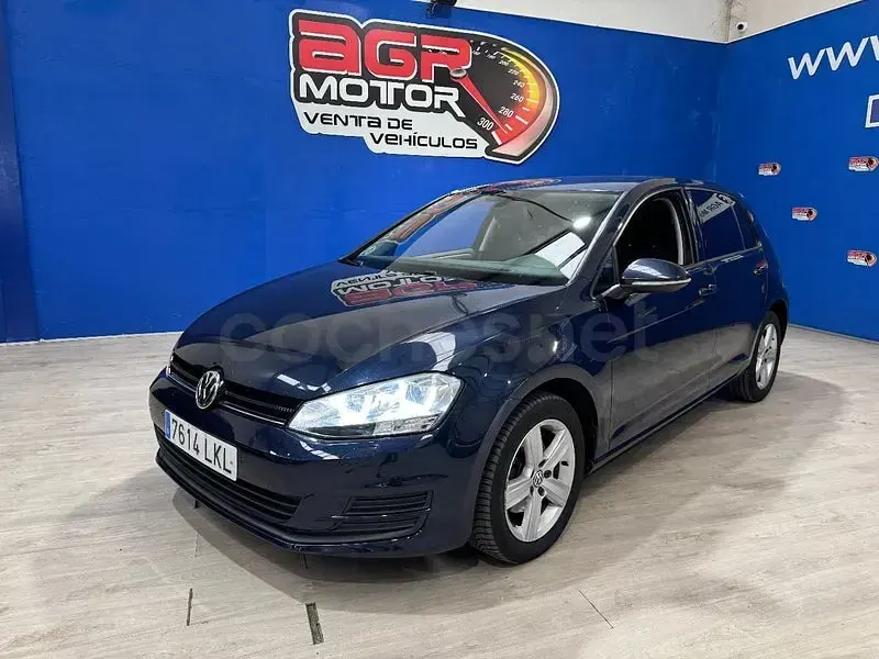 Usado VW Golf VII Advance 150 CV (110 kW) 2014 Azul Berlina