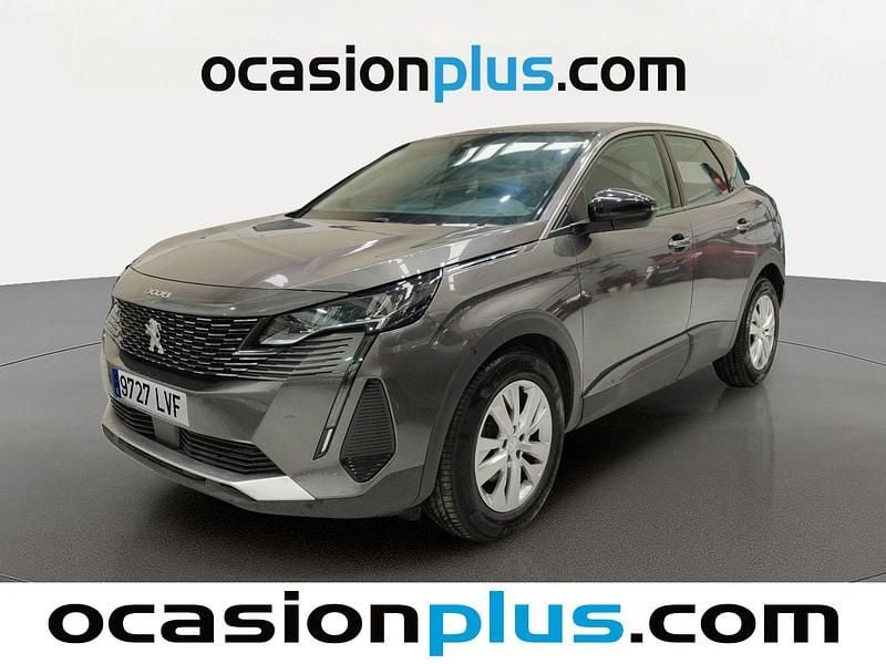 Gris plata Usado 2021 Peugeot 3008 Active SUV | 15.900 € (Super precio) - Imagen 1/4
