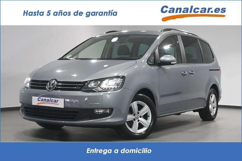 Gris Usado 2014 VW Sharan Monovolumen | 14.711 € (Precio justo) - Imagen 1/4