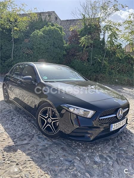 Usado Mercedes A180 109 CV (80 kW) 2019 Negro Berlina