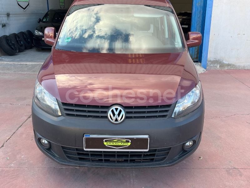 Granate Usado 2011 VW Caddy Comfortline Monovolumen | 9200 € (Buen precio) - Imagen 1/4