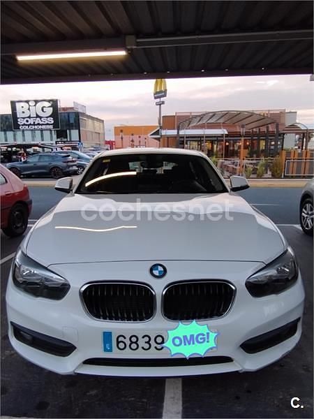 Usado BMW 116 116 CV (85 kW) 2019 Blanco Utilitario