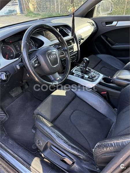 Usado Audi A4 143 CV (105 kW) 2009 Negro Familiar