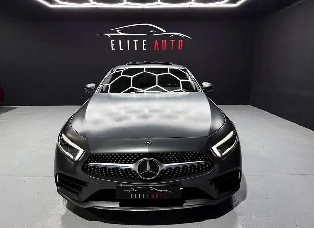 Usado Mercedes CLS350 286 CV (210 kW) 2019 Gris Coupe