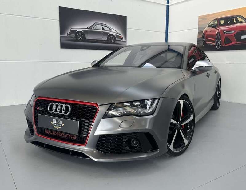 Gris Usado 2014 Audi RS7 Sportback Utilitario | 46.990 € (Precio justo) - Imagen 1/4
