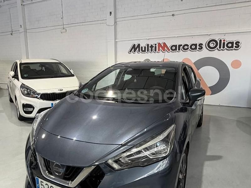 Usado Nissan Micra Acenta 71 CV (52 kW) 2018 Gris / plata Berlina