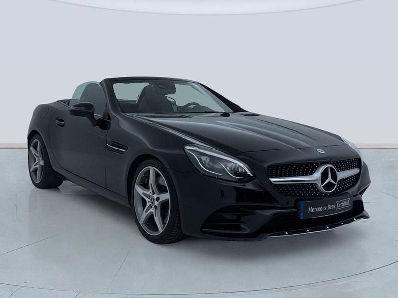 Usado Mercedes SLC200 184 CV (135 kW) 2019 Negro Descapotable